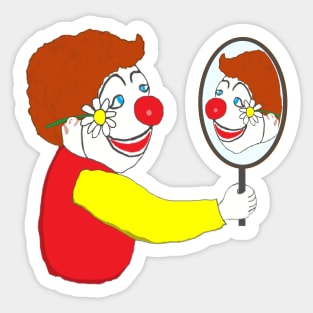 The Happy Clown Sticker